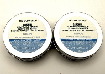 The Body Shop 2 Sumptuous Camomile Cleansing Butter 20ml Makeup Remover Cleanser