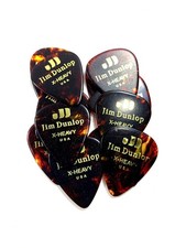 Dunlop Guitar Picks 12 Picks Celluloid Shell Extra Heavy