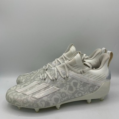 Adidas Adizero New Reign Football Cleats Mens Size 10 Young King Floral White