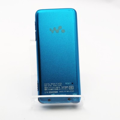 SONY NW-S755 Walkman Mp3 player 16GB Blue tested | eBay