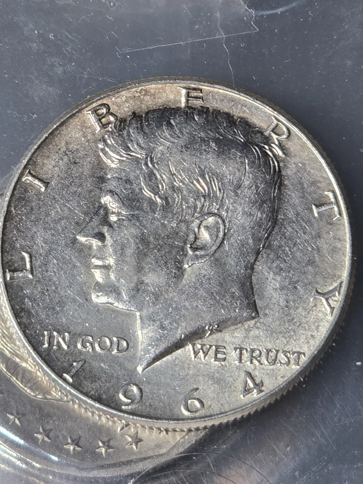 1964 Kennedy Half Dollar, 90% Silver