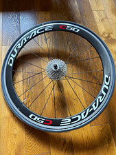 Shimano Dura-Ace C50 700C Rim Brake Clincher Wheelset QR Carbon/Alloy