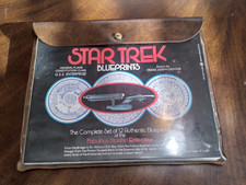 Star Trek USS Enterprise Blueprints Vintage 1...