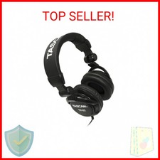 TASCAM TH-02 Professional Studio Monitor Headphones, Wired, Over Ear   for Recor