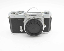 Nikon Silver Nikkormat FT 35mm SLR Film Camera Body Only F Mount Cap 19990