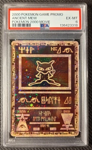 Ancient Mew Wizards of the Coast Promo Card Full Holo - PSA 6 (Fresh Grade)