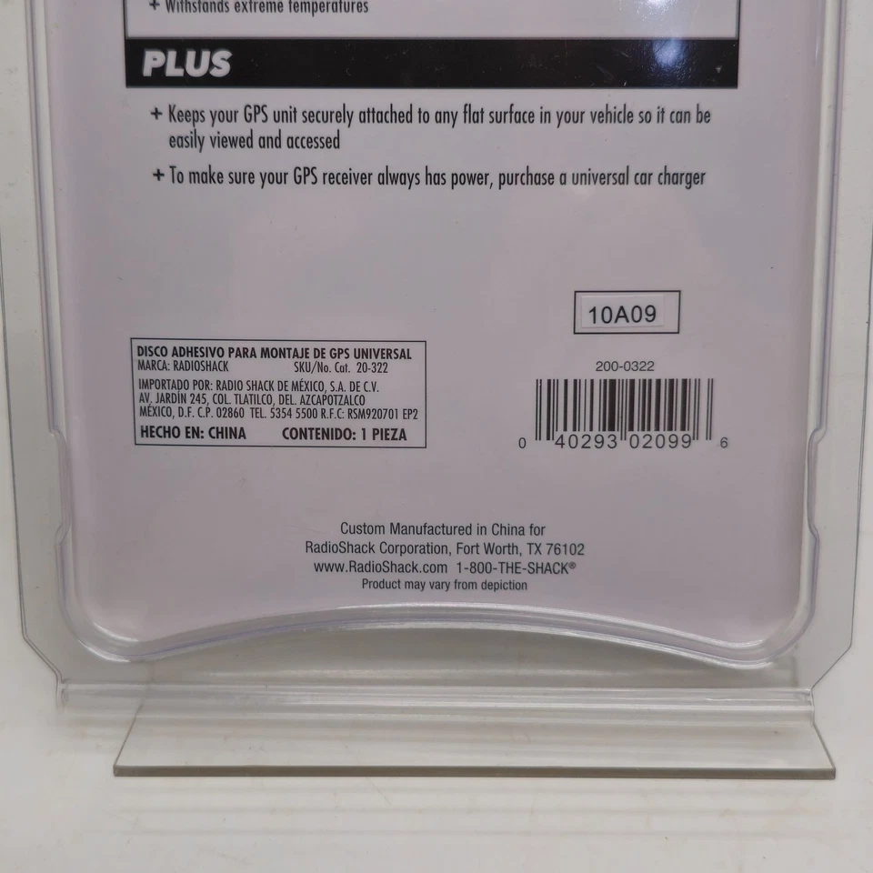 Универсальный монтажный диск RadioShack для GPS 20-322 новый из старых запасов - Изображение 4 из 4