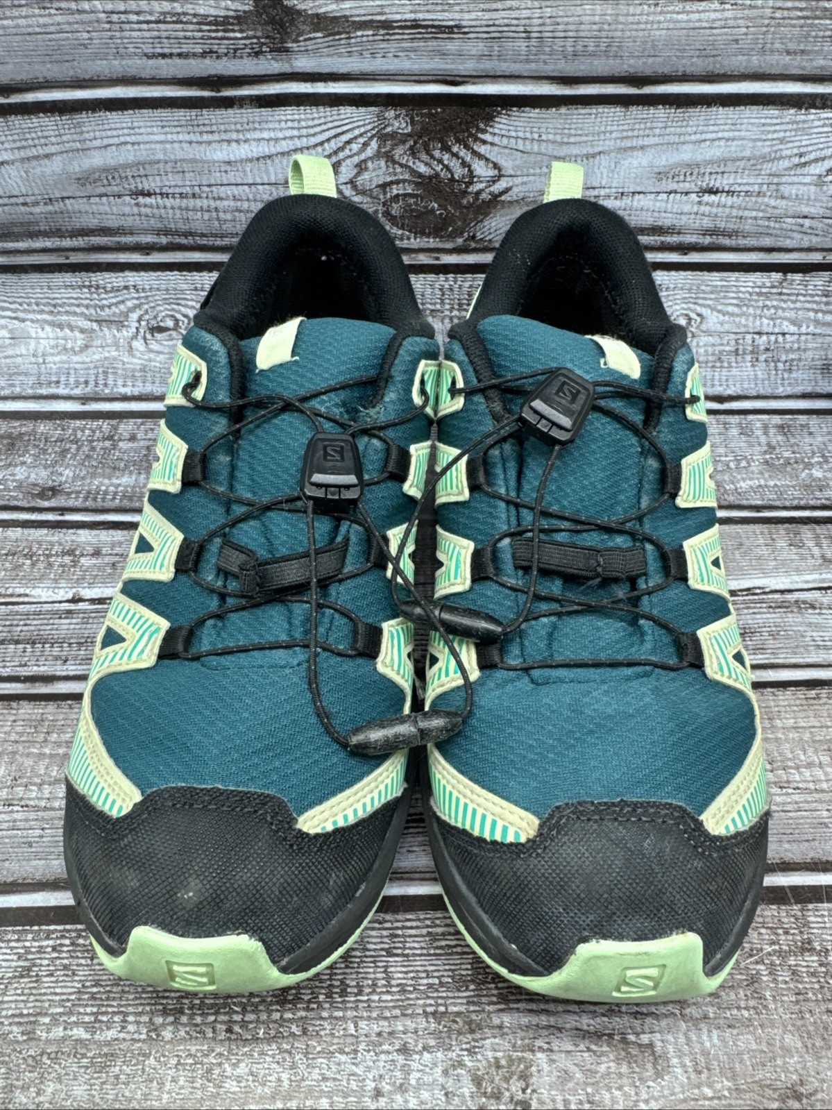 Scarpe Salomon XA Pro 3D verdi escursionismo corsa trail donna taglia 5