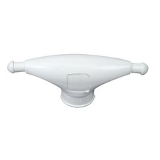 Whitecap Rubber Spreader Boot - Pair - Medium - White S-9201P 