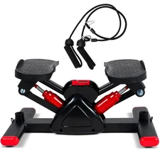 Steppers for Exercise Mini Stair Stepper, Cardio Workout Equipment, Twist Sta...
