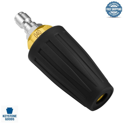 #ad 4000 PSI Turbo Pressure Washer Nozzle with Quick Connect Rotating Power for... $31.67