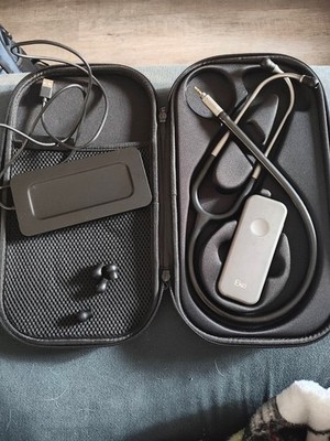 Eko DUO Electronic Stethoscope for Cardiology w/ Hard Case, Tubing, Eartips 