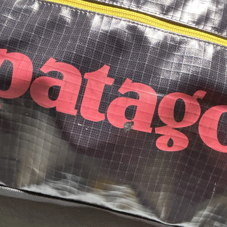 RARE Patagonia Black Hole Duffel 70L Blue Yellow Gold MLC Carry On LTD 2022 - Image 3 of 4