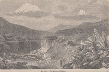 Oryg. Drzeworyt - Kilima Ndżaro