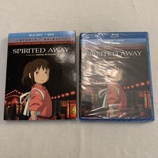 New Sealed Spirited Away Blu-ray DVD, 2002, 2-Disc Set w/Slipcover