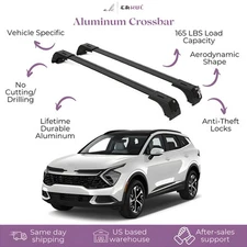 ERKUL Roof Rack Cross Bars For Kia Sportage 2023-2025 Aluminum Lockable OPEN-BOX