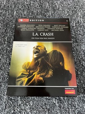 LA Crash DVD Film Focus Edition 1 mit Sandra Bullock Ausklappbar mit Klappentext