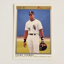 Frank Thomas White Sox 1991 O-Pee-Chee Premier #121