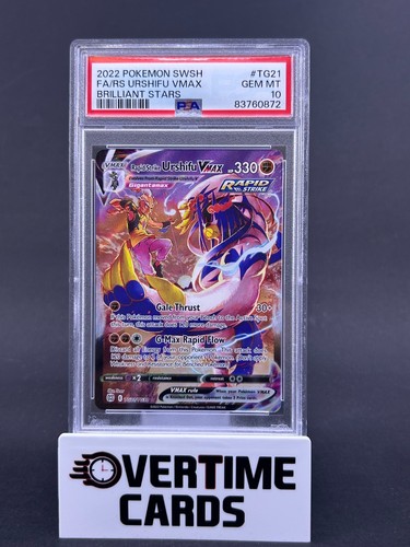 Rapid Strike Urshifu VMAX graded PSA 10 for sale on eBay