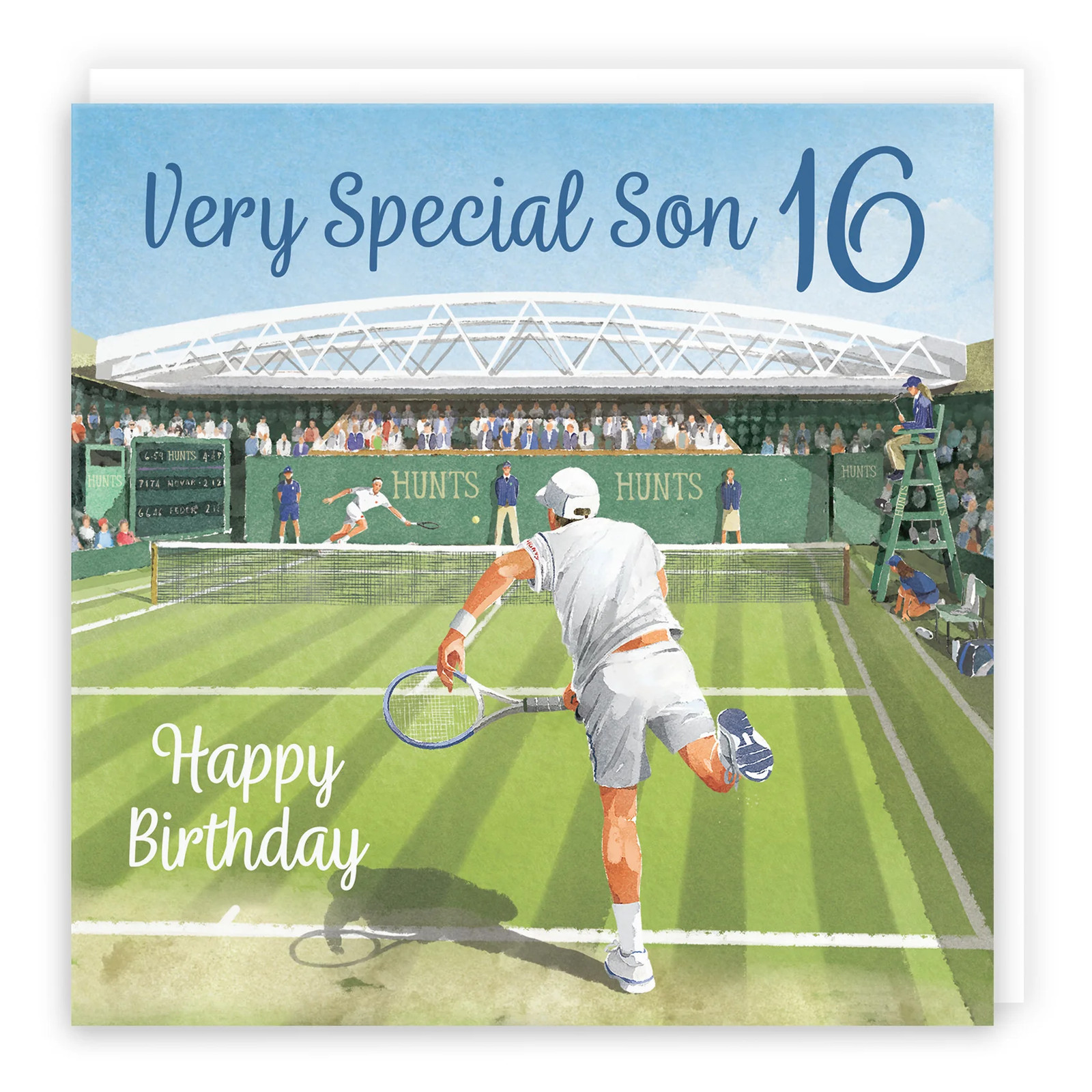 16th Son Tennis Birthday Card Milo's Gallery