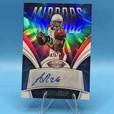 2025 Panini Certified - Mirror Signatures Antrel Rolle #MS-ARO Blue /149