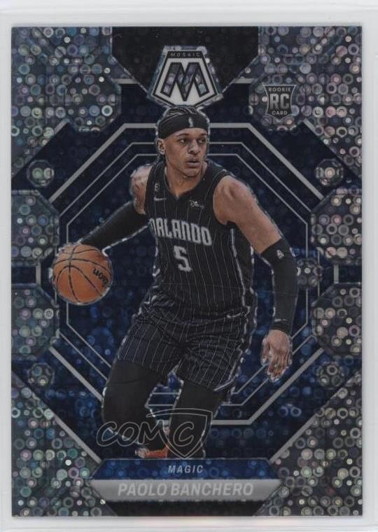 2022-23 Panini Mosaic Rookies Fast Break Silver Prizm Paolo Banchero #231 1n4g