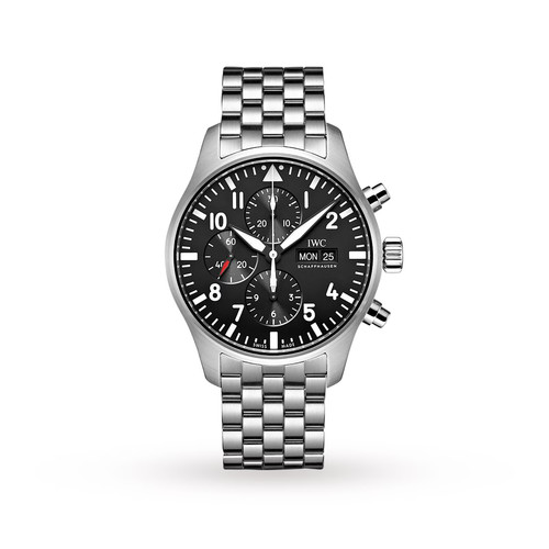 IWC SCHAFFHAUSEN Pilot watch IW377710 black Dial Automatic Men's Watch