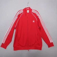 Adidas Adicolors Classics SST Track Jacket 2XL Red 3 Stripe Trefoil Originals