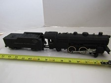 VINTAGE S SCALE #303 AMERICAN FLYER 4-4-2 STEAM LOCOMOTIVE & TENDER TRAIN ENGINE