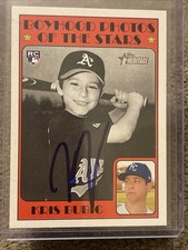 2021 Topps Heritage - Boyhood Photos of the Stars Kris Bubic Auto (RC) Royals