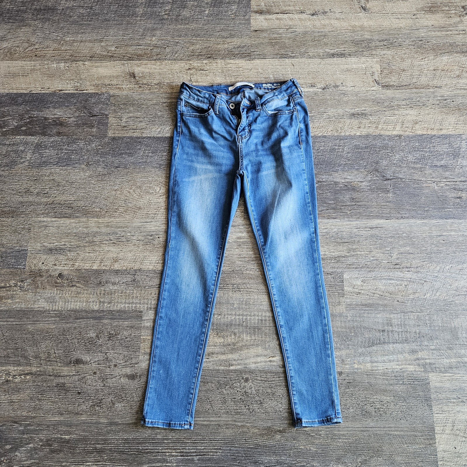 SELENA !iT High Rise Skinny Ankle Jeans Women Size 6P