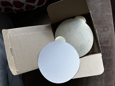 INDASA Rhynostick White Line 150 mm P320 Schleifscheiben Haftklebemasse selbstklebend x100
