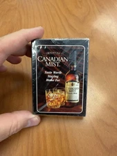 Canadian Mist Whiskey Playing Cards U.S. Playing Card Co. USA Sealed New Vintage