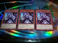 3x Ghost Belle & Haunted Mansion 1st Edition Rare PHRE-EN043 Yu-Gi-Oh!