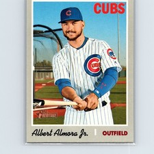 2019 Topps Heritage - Albert Almora #170 - Chicago Cubs
