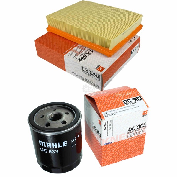 Mahle / Knecht Set Filterpaket Luftfilter LX 856 ÖLfilter OC 983-image