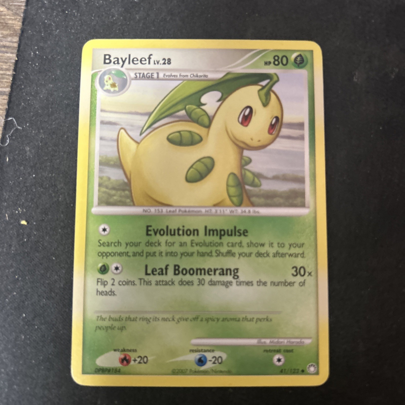 Bayleef 41/123 Uncommon Mysterious Treasures