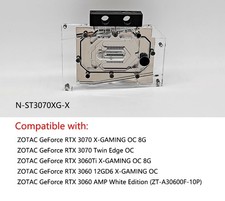 Granzon GPU Water Block For ZOTAC RTX3060 Ti/RTX3070 X-GAMING OC 8G N-ST3070XG-X
