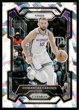 Domantas Sabonis - 2023-24 Panini Prizm Basketball - Cracked-ice Prizm #45