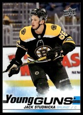 2019-20 Upper Deck Young Guns Jack Studnicka Rookie Boston Bruins #473
