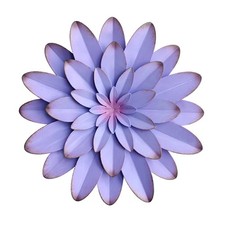 Metal Flowers Wall Decor Indoor Outdoor Metal Wall Art For Farmhouse Home Living