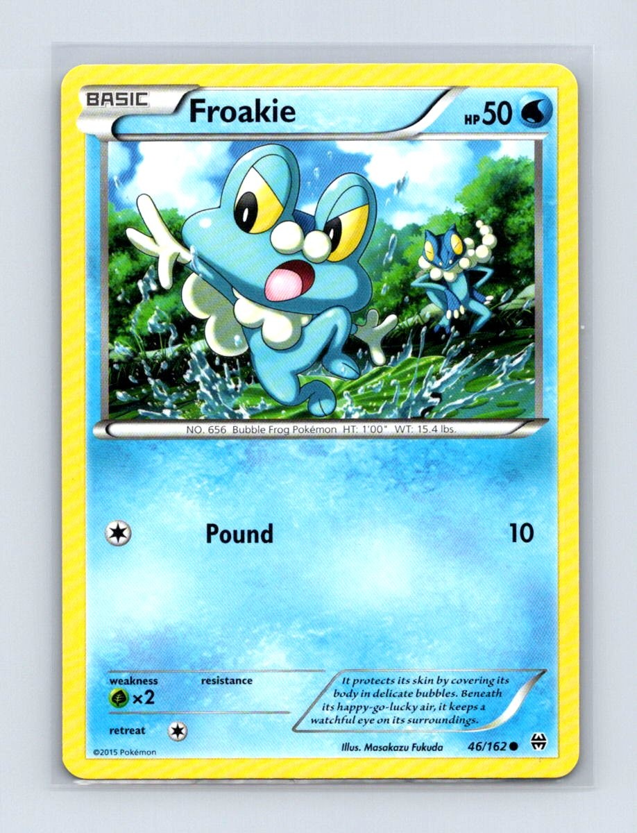 Froakie 46/162 Common BREAKthrough Pokemon Near Mint