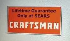 Sears Craftsman Tool metal Sign...FREE Shipping on any 8 or more purchased