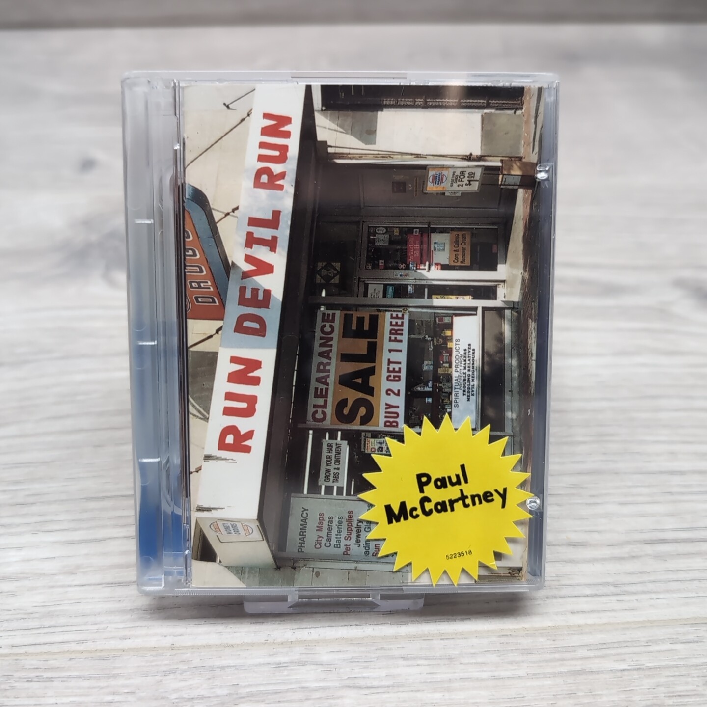 Paul McCartney Run Devil Run MD MiniDisc Album 1999 MPL Communications VG Con