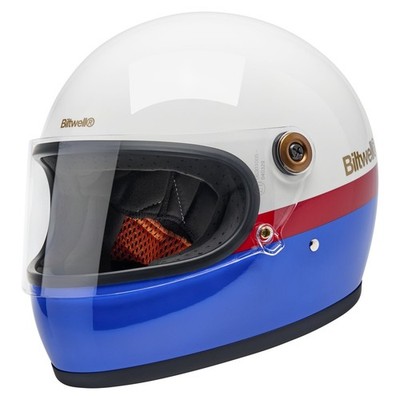 BILTWELL Gringo S Lucido RWB Motorradhelm Größe L