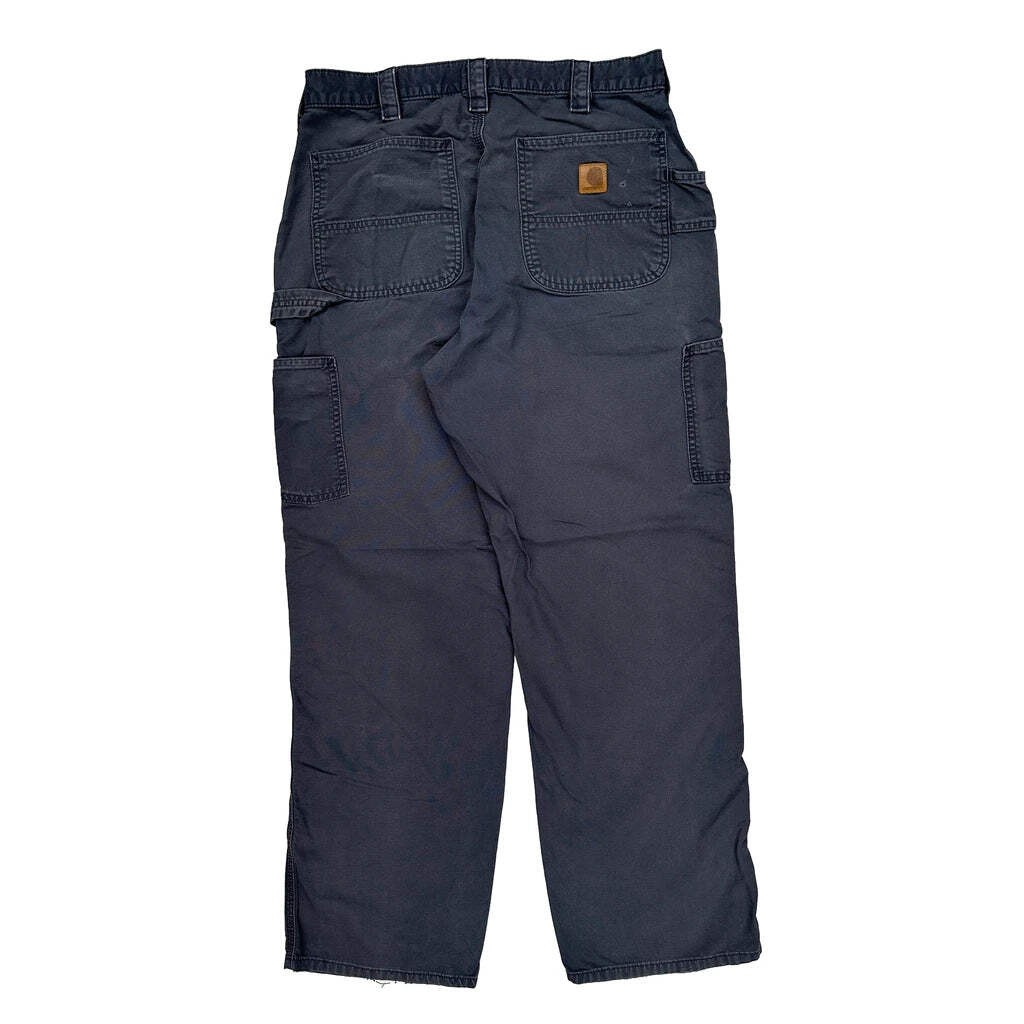 Carhartt Carpenter Pants - 32W 32L Navy Cotton