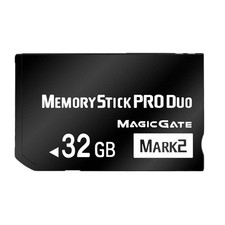 Mark2 Original 32GB High Speed Memory Stick Pro Duo Cards PSP Game Camera Mem...