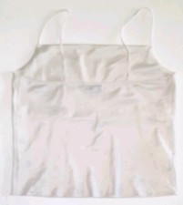 Nine West Womens XS Ivory Satiny Spaghetti Strap Cami Camisole Tank