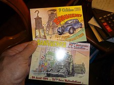 lot 2 CPM Citroën Traction Sanvignes 50e Anniversaire de la Libération 1944-1994