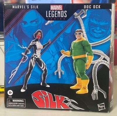 Marvel Legends Series Spider-Man 60th Anniversary Silk and Doctor